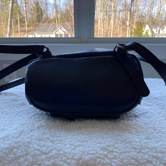 ♣️Patricia Nash Black Aberdeen Italian Leather Backpack